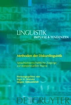 Methoden der Diskurslinguistik (eBook, PDF)