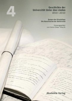 Geschichte der Universität Unter den Linden 1810-2010 (eBook, PDF)