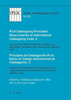 IFLA Cataloguing Principles: Steps towards an International Cataloguing Code, 2 (eBook, PDF)
