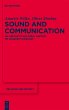 Sound and Communication (eBook, PDF) - Bild 1
