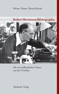 Robert Havemann Bibliographie (eBook, PDF) - Theuer, Werner; Florath, Bernd