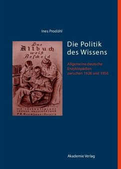 Die Politik des Wissens (eBook, PDF) - Prodöhl, Ines