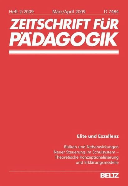 Zeitschrift für Pädagogik 2/2009 (eBook, PDF)