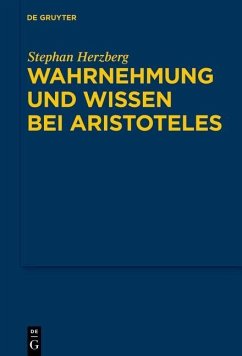 Cover Wahrnehmung und Wissen bei Aristoteles (eBook, PDF)