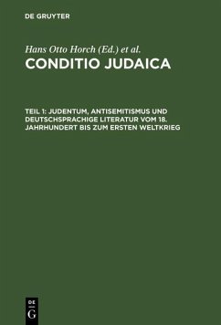 Cover Judentum, Antisemitismus und deutschsprachige Literatur vom 18. Jahrhundert bis zum Ersten Weltkrieg (eBook, PDF)