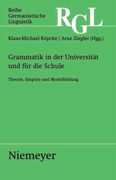 Grammatik in der Universität und für die Schule (eBook, PDF)