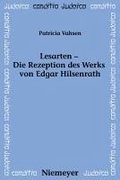 Lesarten - Die Rezeption des Werks von Edgar Hilsenrath (eBook, PDF) - Vahsen, Patricia
