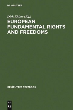 Cover European Fundamental Rights and Freedoms (eBook, PDF)