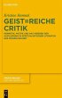 Geist=reiche Critik (eBook, PDF) - Bild 1