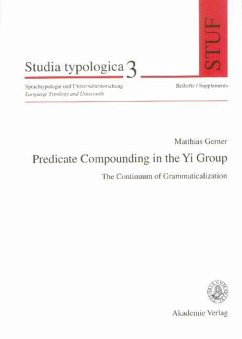 Predicate Compounding in the Yi-Group (eBook, PDF) - Gerner, Matthias