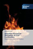 Simplified Numerical Simulation of Coal Combustion