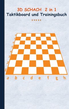 3D Schach 2 in 1 Taktikboard und Trainingsbuch