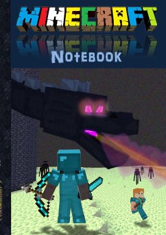 Minecraft Notebook 'Ender Dragon' (quad paper) - Taane, Theo von