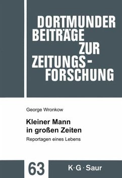Kleiner Mann in großen Zeiten (eBook, PDF) - Wronkow, George