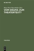 Vom Drama zum Theatertext? (eBook, PDF)