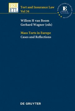 Mass Torts in Europe (eBook, ePUB)