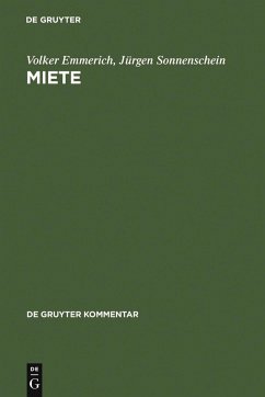 Miete (eBook, PDF) - Emmerich, Volker; Sonnenschein, Jürgen