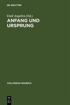 Cover Anfang und Ursprung (eBook, PDF)