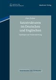 Satzstrukturen im Deutschen und Englischen (eBook, PDF)