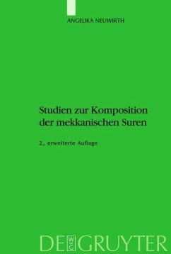 Cover Studien zur Komposition der mekkanischen Suren (eBook, PDF)