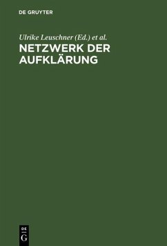 Cover Netzwerk der Aufklärung (eBook, PDF)
