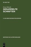 Zur griechischen Philosophie (eBook, PDF)