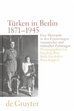 Türken in Berlin 1871 - 1945 (eBook, PDF)