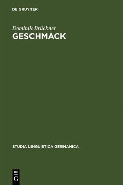 Geschmack (eBook, PDF) - Brückner, Dominik