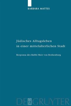 Cover Jüdisches Alltagsleben in einer mittelalterlichen Stadt (eBook, PDF)