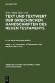 Allgemeines, Römerbrief und Ergänzungsliste (eBook, PDF) Allgemeines, Römerbrief und Ergänzungsliste (eBook, PDF)