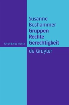 Gruppen, Recht, Gerechtigkeit (eBook, PDF) - Boshammer, Susanne