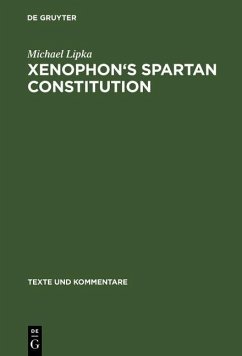 Xenophon's Spartan Constitution (eBook, PDF) - Lipka, Michael