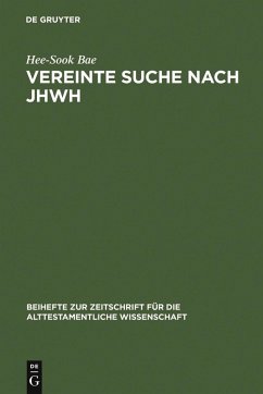 Cover Vereinte Suche nach JHWH (eBook, PDF)