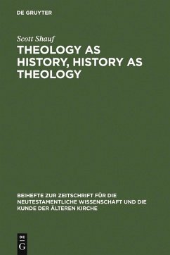 Cover Theology as History, History as Theology (eBook, PDF)
