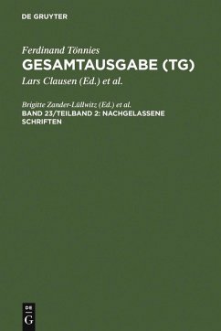 Cover Nachgelassene Schriften (eBook, PDF)