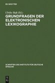 Grundfragen der elektronischen Lexikographie (eBook, PDF)