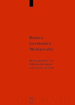 Runica - Germanica - Mediaevalia (eBook, PDF)