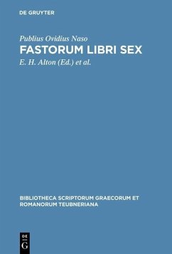 Fastorum libri sex (eBook, PDF) - Ovidius Naso, Publius