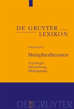 Metaphertheorien (eBook, PDF) - Rolf, Eckard