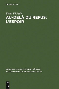 Cover Au-delà du refus: l'espoir (eBook, PDF)