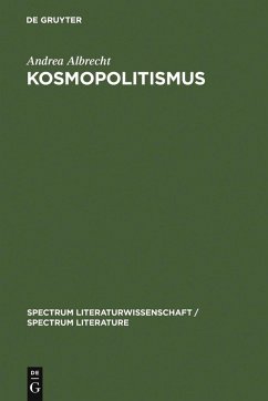 Kosmopolitismus (eBook, PDF) - Albrecht, Andrea