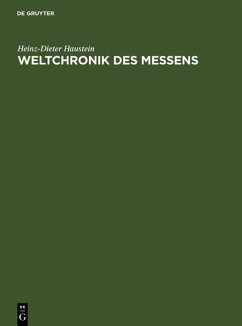 Cover Weltchronik des Messens (eBook, PDF)