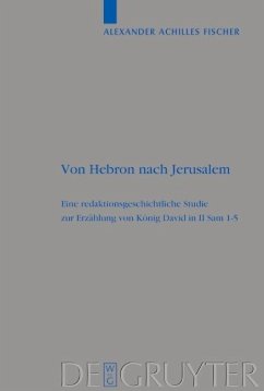 Von Hebron nach Jerusalem (eBook, PDF) - Fischer, Alexander Achilles