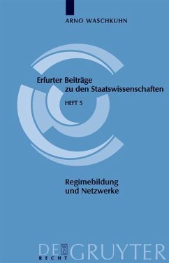 Regimebildung und Netzwerke (eBook, PDF) - Waschkuhn, Arno