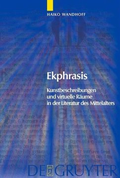 Ekphrasis (eBook, PDF) - Wandhoff, Haiko
