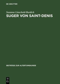 Suger von Saint-Denis (eBook, PDF) - Linscheid-Burdich, Susanne
