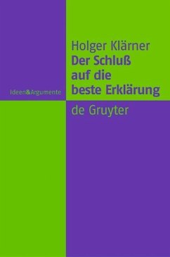 Cover Der Schluß auf die beste Erklärung (eBook, PDF)