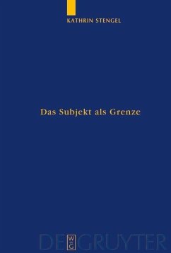 Das Subjekt als Grenze (eBook, PDF) - Stengel, Kathrin
