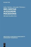 Res gestae Alexandri Macedonis (eBook, PDF)