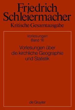 Vorlesungen über die kirchliche Geographie und Statistik (eBook, PDF)